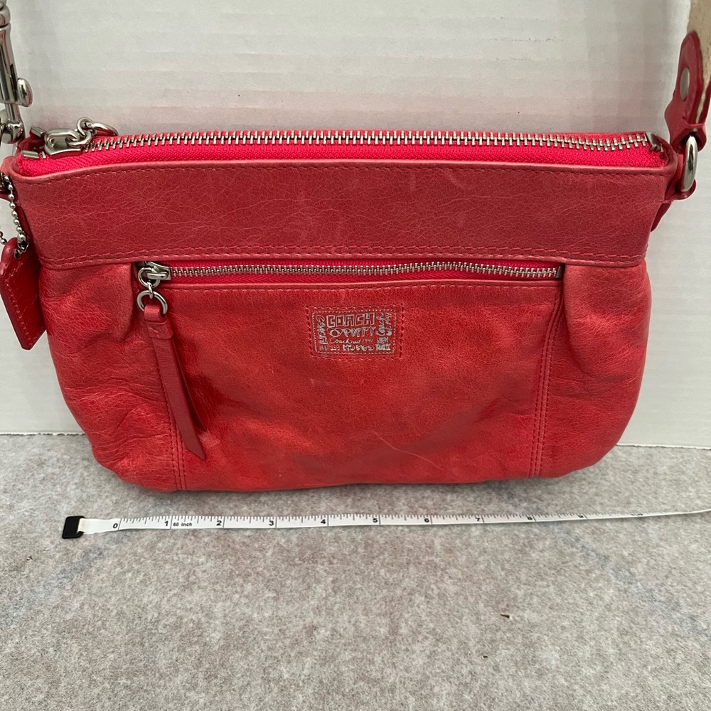Coach Poppy Leather Crossbody